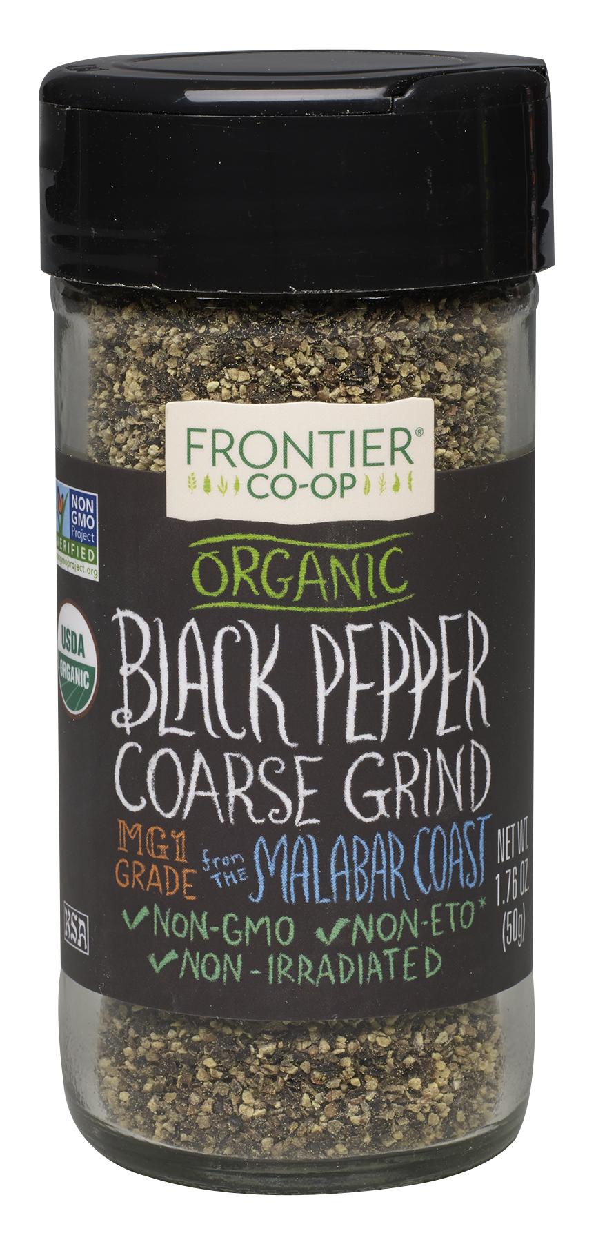 Pepper, Black Coarse Grind ORGANIC