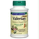 Valerian Root, Organic 90 gelatin capsules