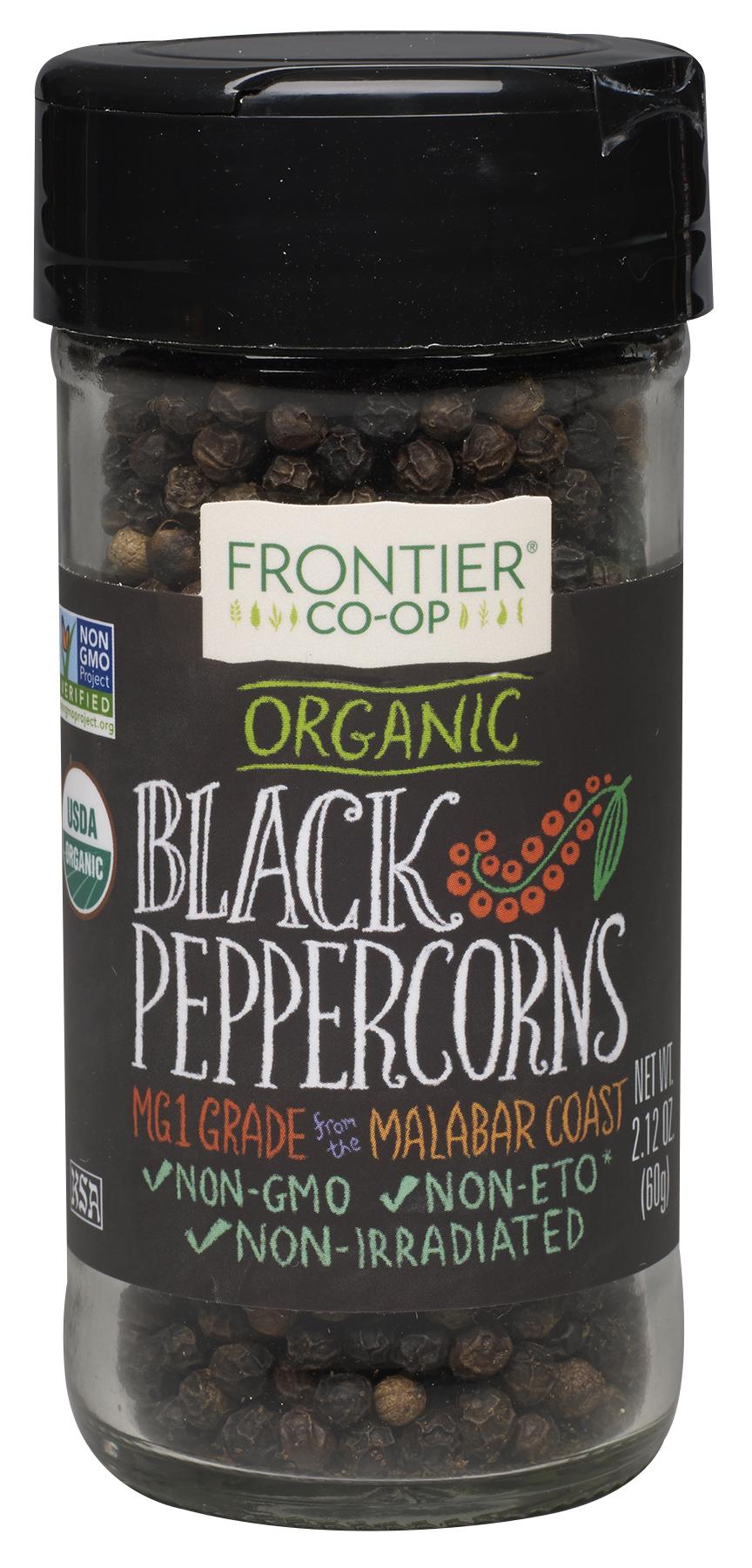 Peppercorns, Black Whole ORGANIC