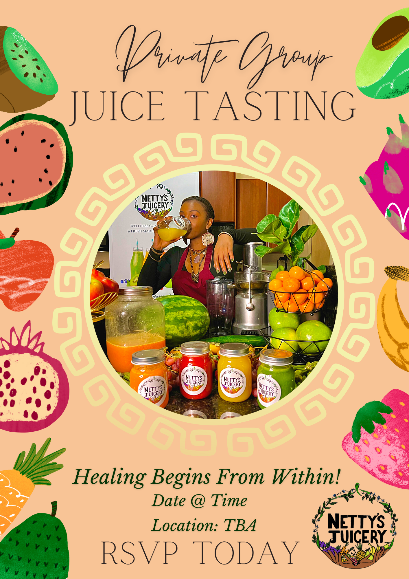 Private Wellness Presentation & Juice Tasting